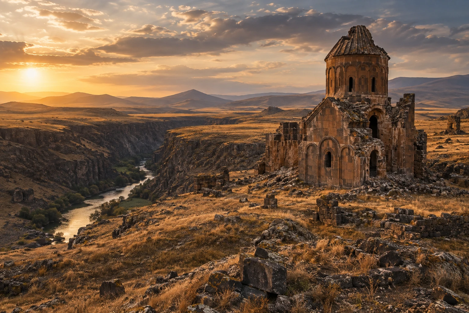 Kars rotası için temsili editoryal görsel